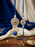 Evil Eye Rakhi Lumba Set