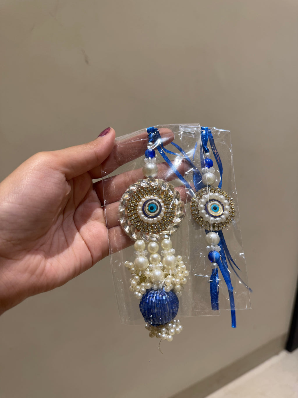 Evil Eye Rakhi Lumba Set